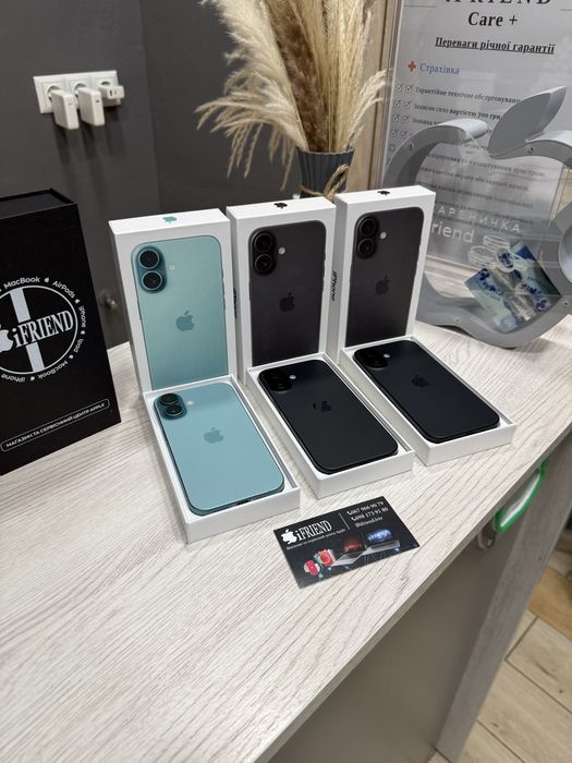 New open/box iphone 16 256gb teal/black/white