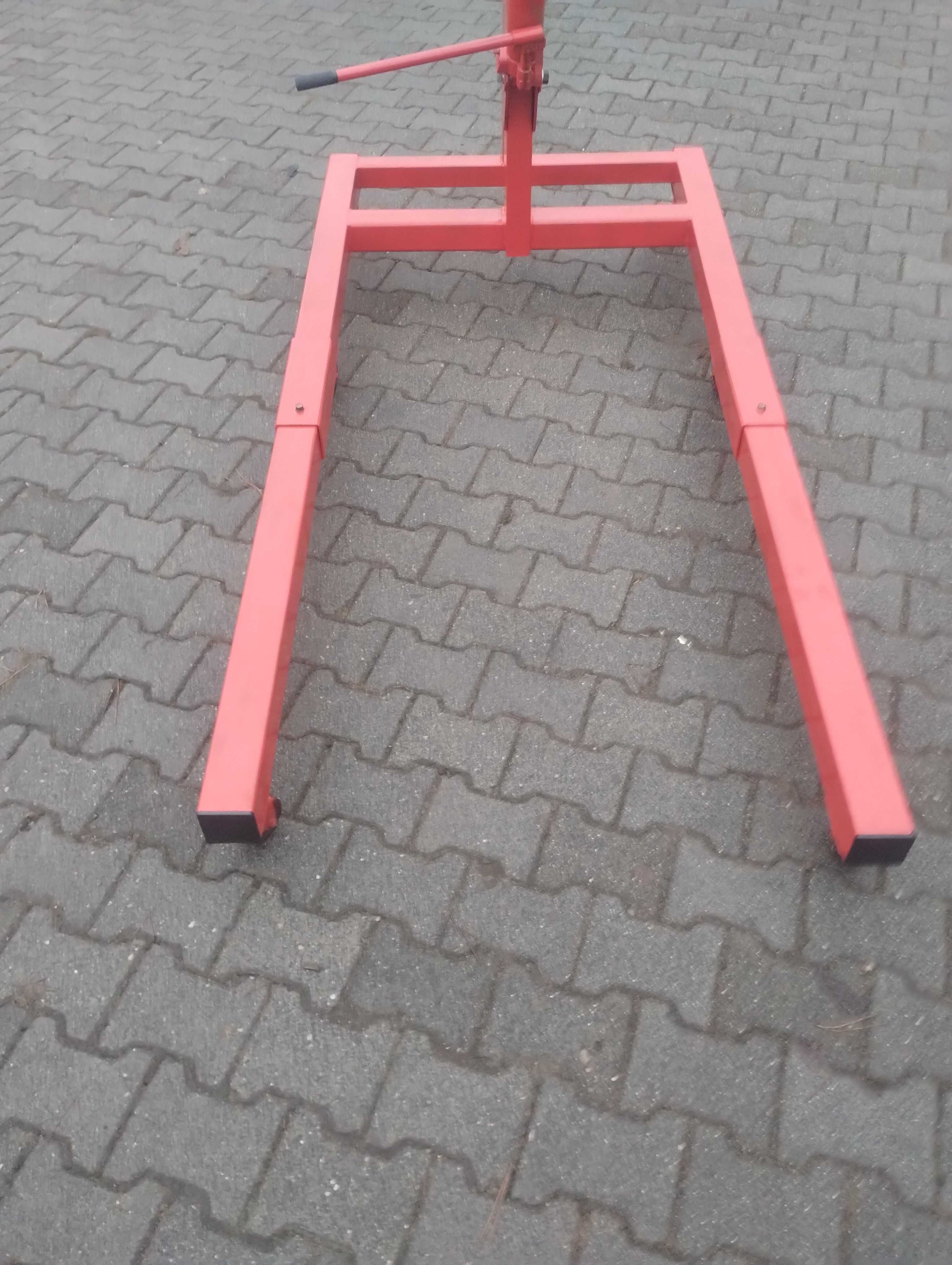 Podnośnik do silników żuraw warsztatowy mega solidny robiony Siewierz