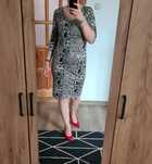 Super wygodna elegancka sexy sukienka na co dzień do pracy biura itp e