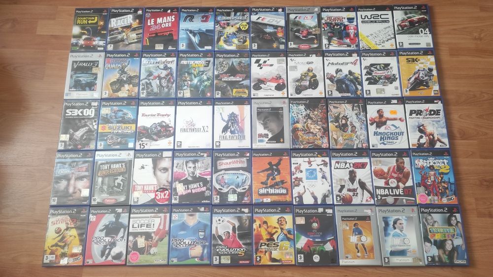 Jogos PlayStation 2 e Guitar Hero