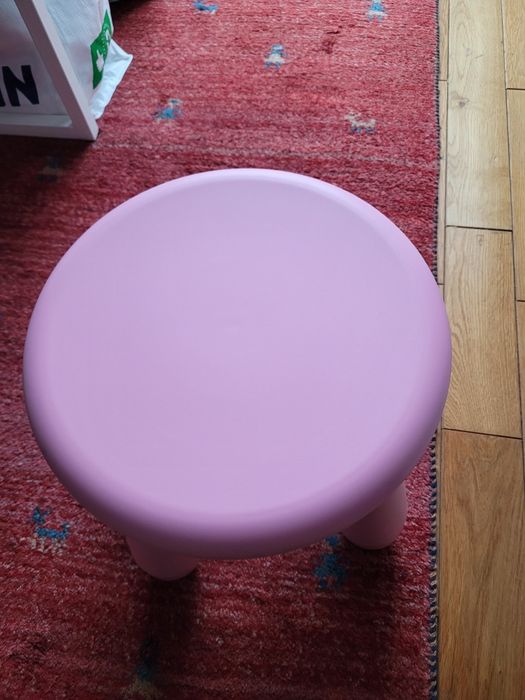 IKEA  Stolik ,Krzesełko ,2 Stołeczki SERII  MAMMUT ,Używane.