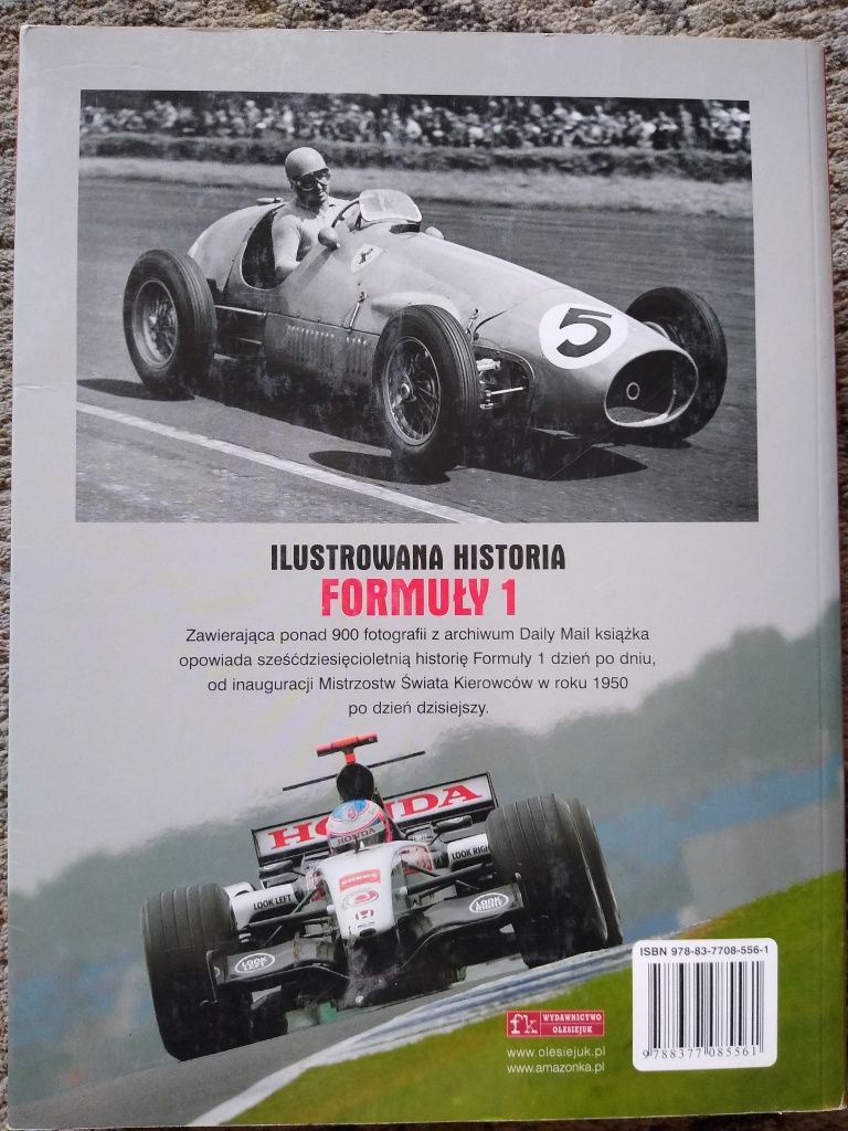 Ilustrowana historia Formuły 1 Tim Hill