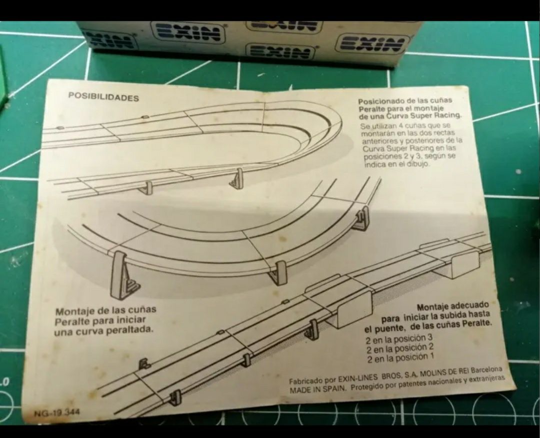 SCX - Scalextric - NINCO - Cunhas de Elevação  (NOVO POR ABRIR)