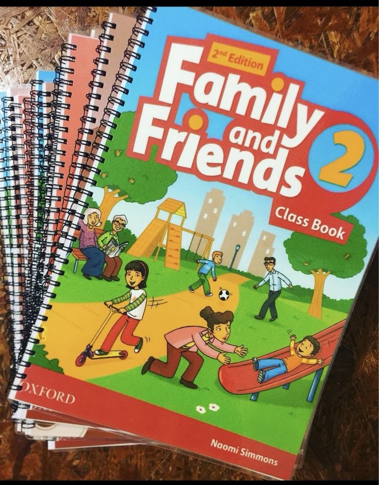 Family and Friends 1-6 рівні,є граматика