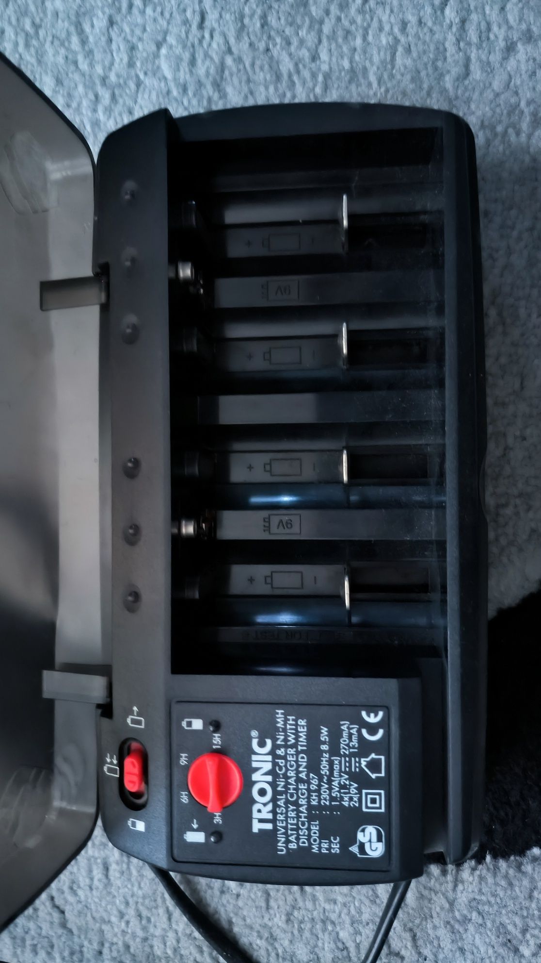 Ładowarka do akumulatorów, baterii TRONIC KH 967