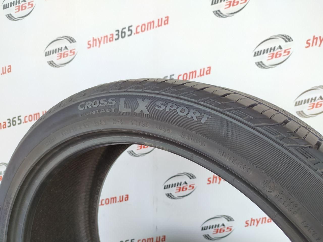 шини бу літо 265/40 r22 continental crosscontact lx sport 5mm