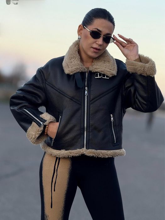 Зимова дублянка жіноча