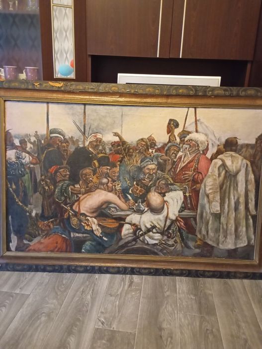 Продам картину. Длина 198см . Ширина 95 см.