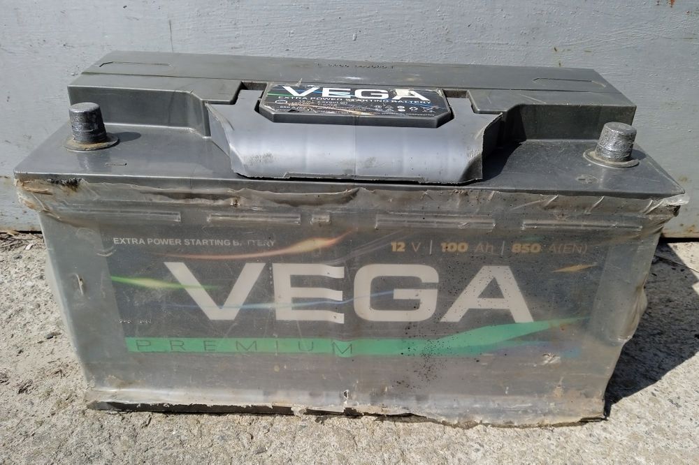 Акумулятор VEGA 100Ah, SOH 95%, пускового струму 850А(En)