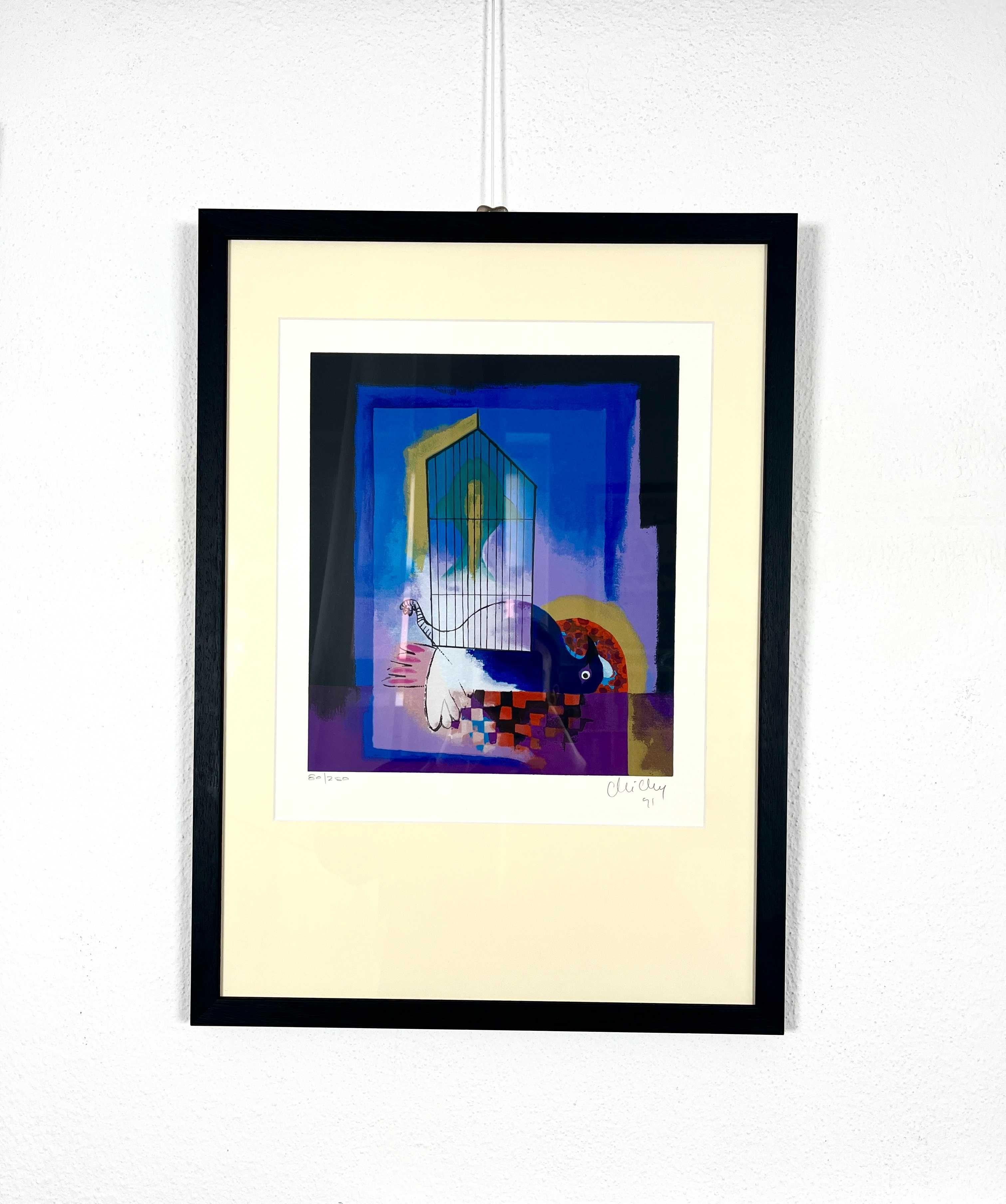 Serigrafia de Roberto Chichorro 1991