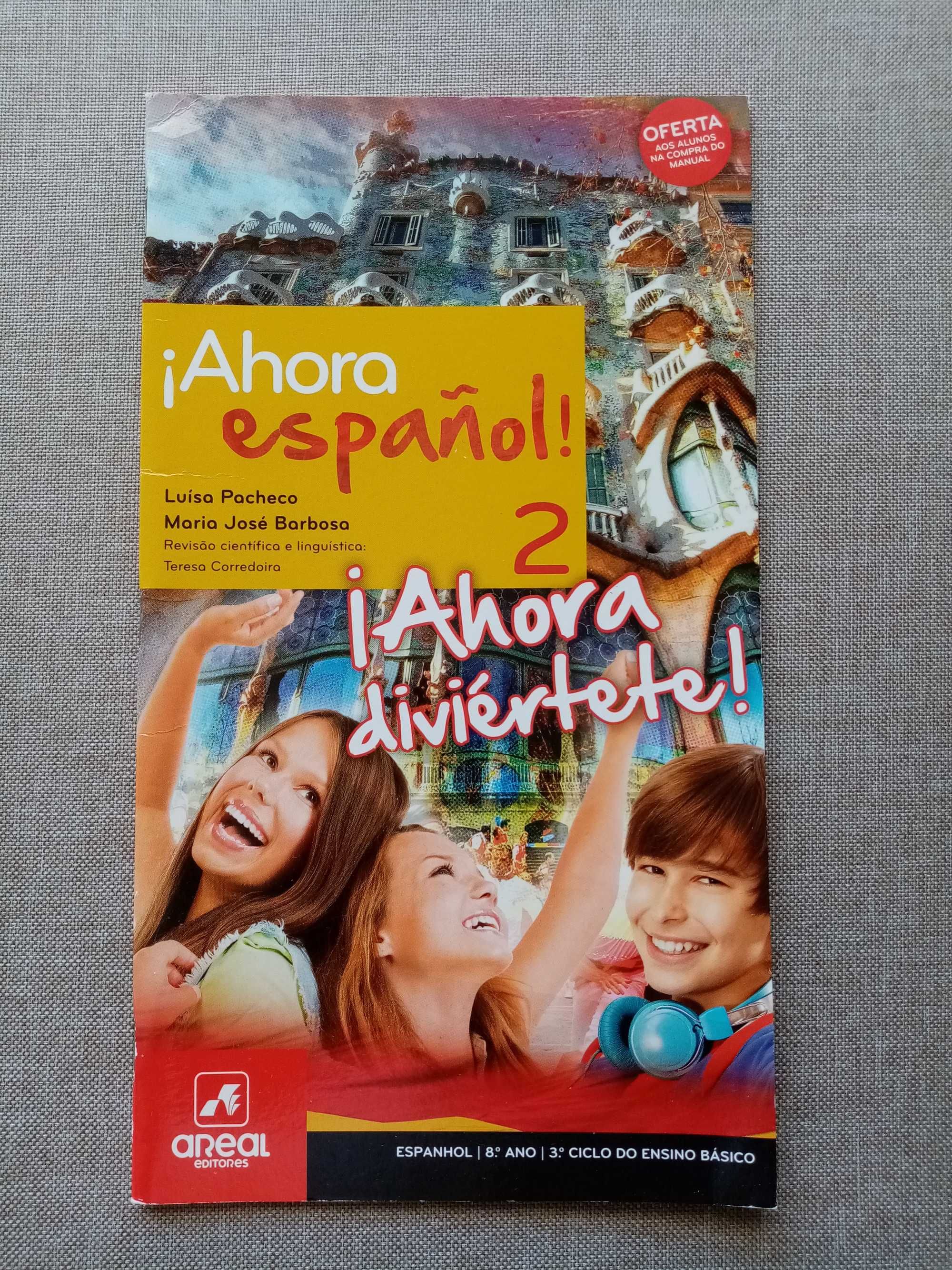 Caderno de atividades Espanhol 8º ano- "Ahora español 2"