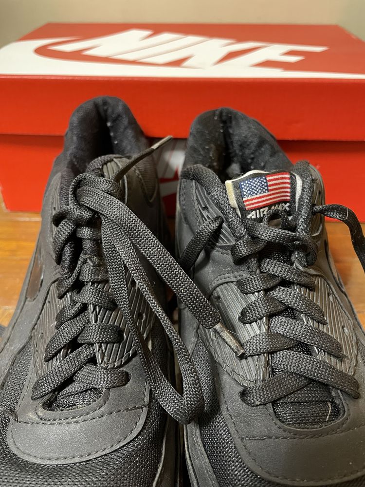 Черные nike air max