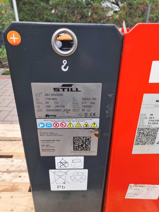 Akumulator, bateria trakcyjna 24V - bank energii, fotowoltajkna