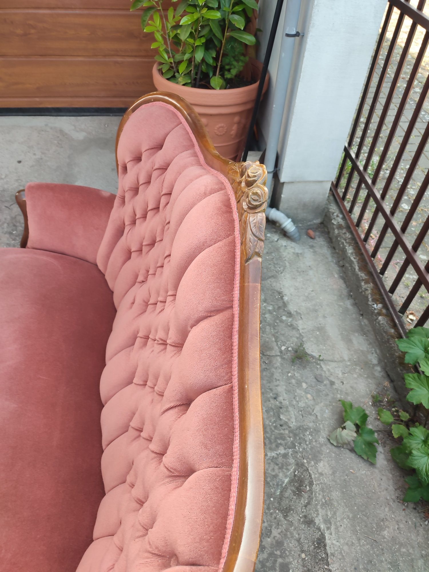 Sofa 2-osobowa styl Ludwik