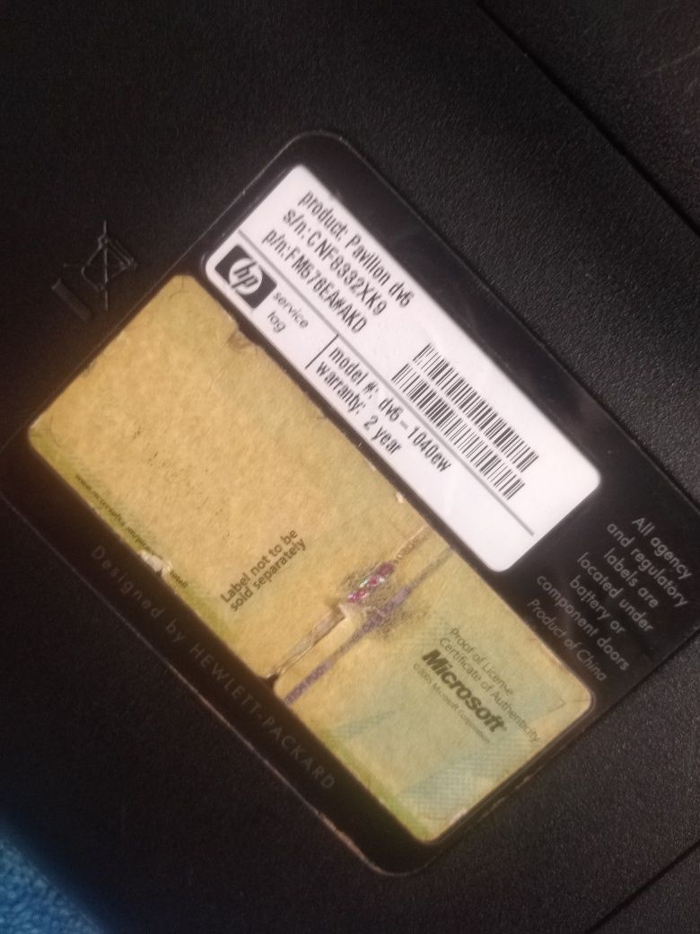 Hp Pavilon df5 laptop