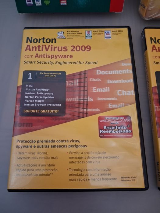 Vários Antivírus para PC