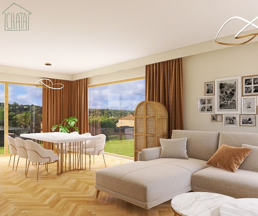 Projekt koncepcyjny wnętrz wizualizacje 3D