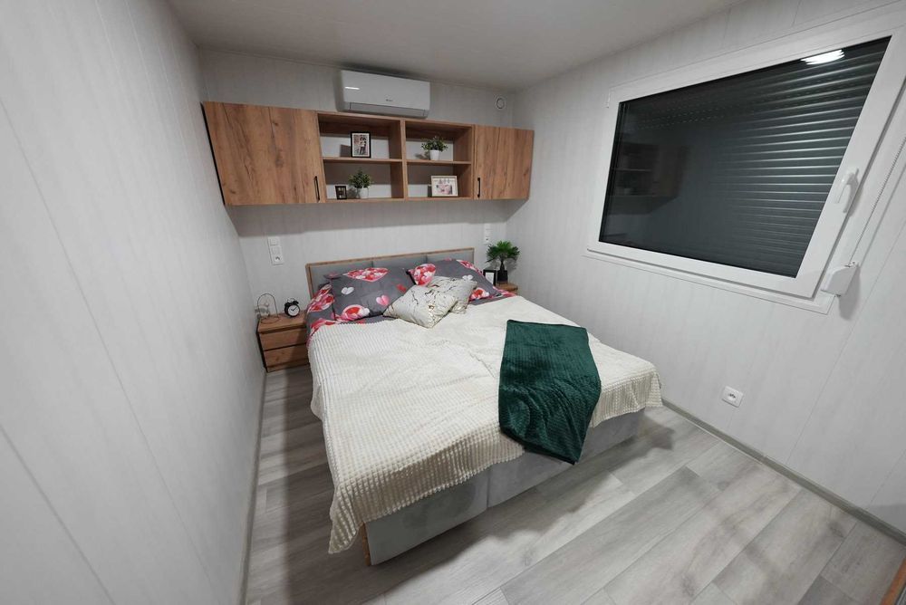 Całoroczny dom mobilny MILANO 35-POD KLUCZ-ogrzewanie podłogowe