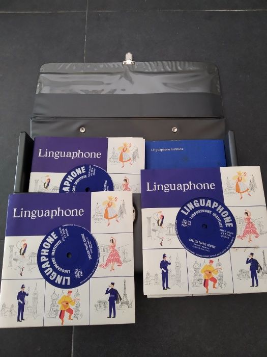 Curso Inglês - Linguaphone Institute English Travel Course (16 vinis)