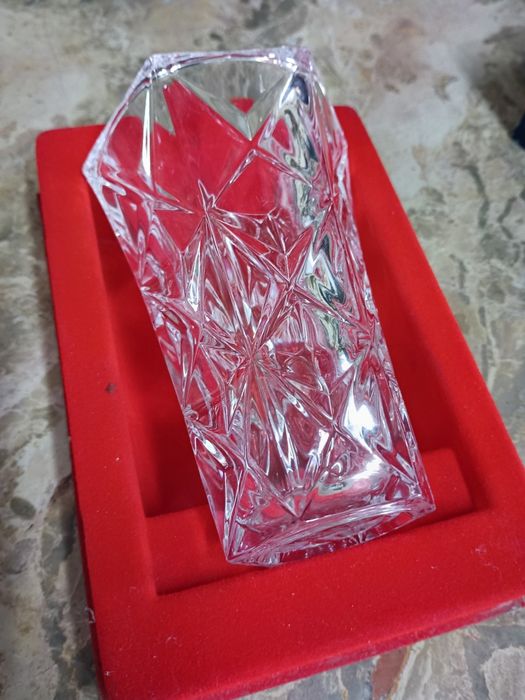 Belíssima jarra cristal d'arques com 13cm
Medid