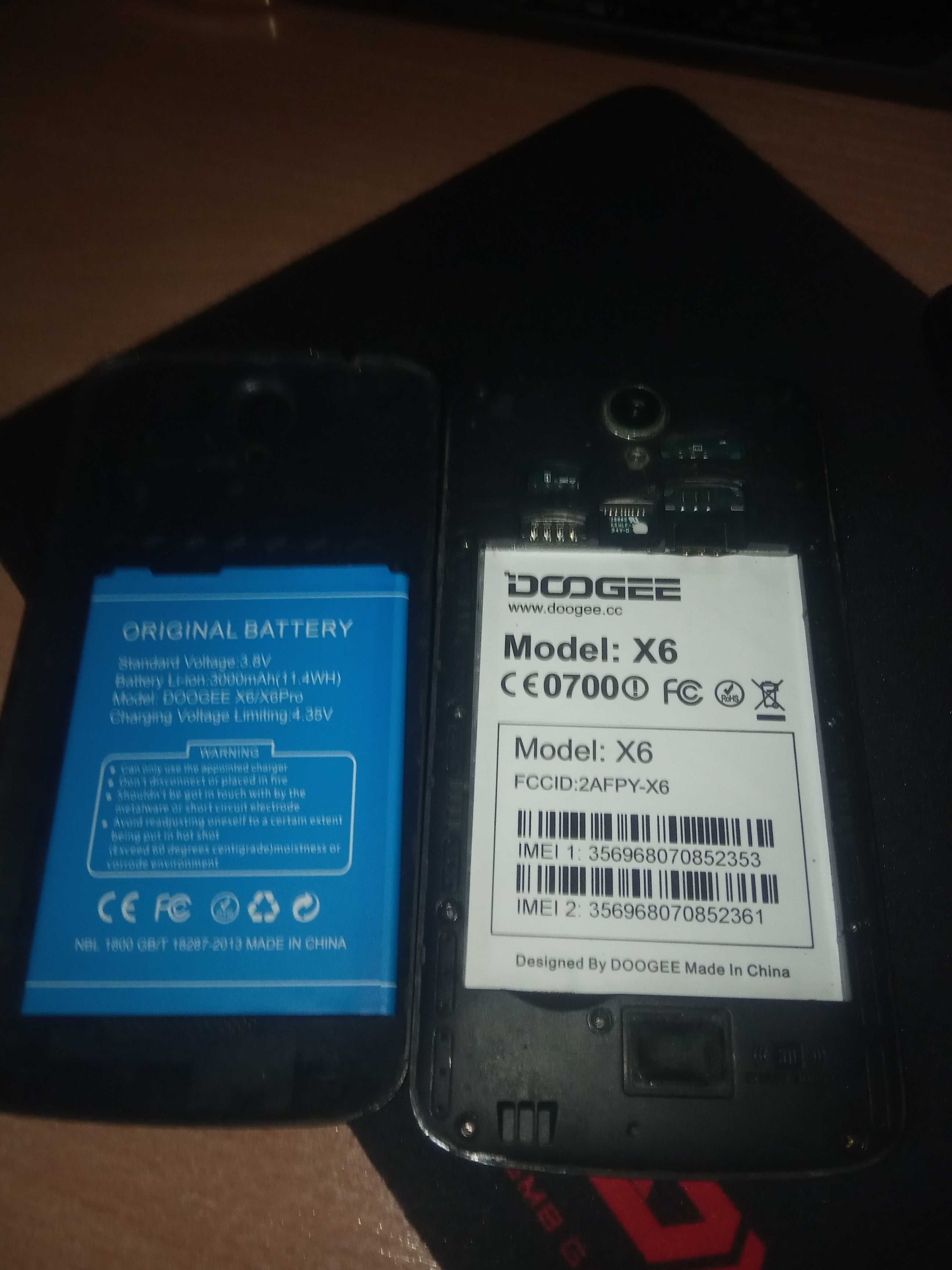 Doogee X6 смартфон