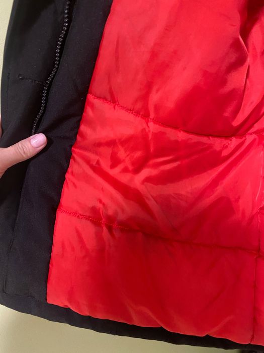 Зимова парка,пальто куртка з хутром