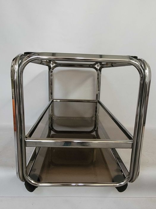 bauhaus stolik chromowany Huwa-Spiegel Pasol 88x45 h 55