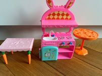 Enchantimals kuchnia kuchenka stół meble mebelki