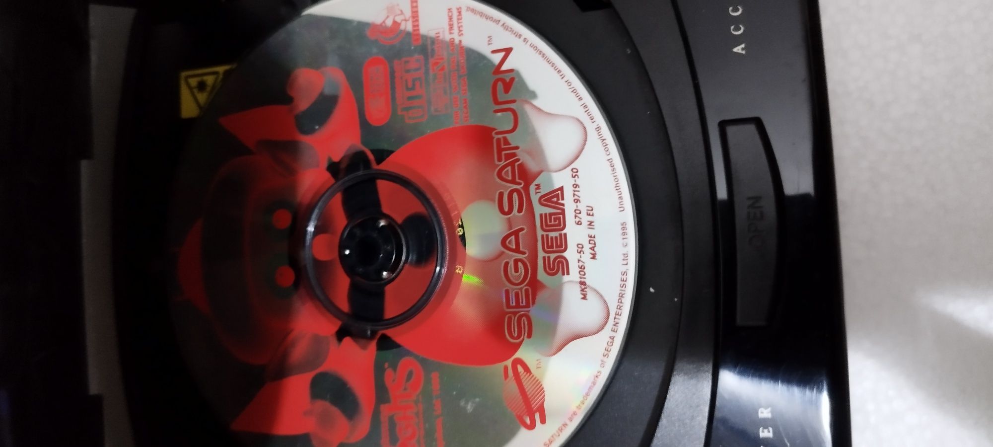 Sega Saturn  com jogos