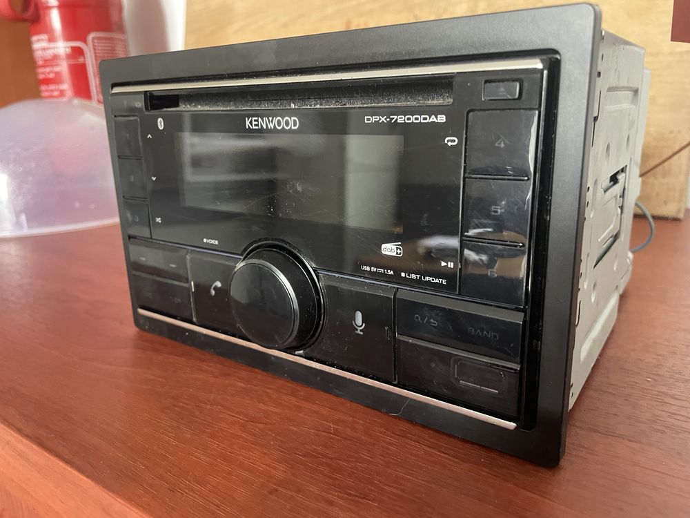 Магнітофон KENWOOD Блютуз + підсвітка