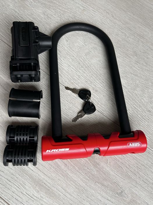 zapięcie u-lock ABUS Ultimate 420/170HB/230 + uchwyt transportowy USH