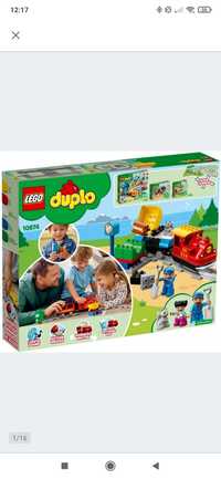 LEGO Duplo 10874 Pociąg parowy + gratis zestaw