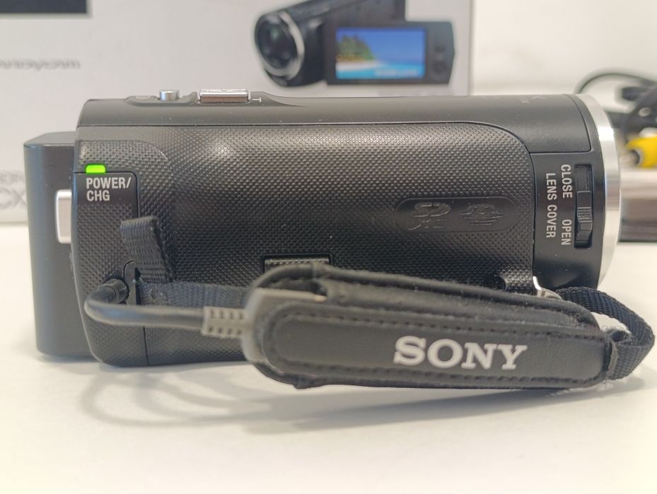 Kamera cyfrowa SONY HDR-CX220E fullHD ZEISS zoom x32 9 Mpx BDB+