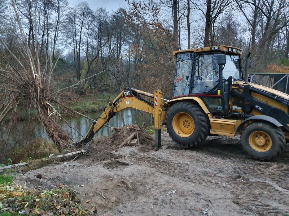 Wycinka drzew wynajem pielęgnacja rębak podnośnik mulczer
