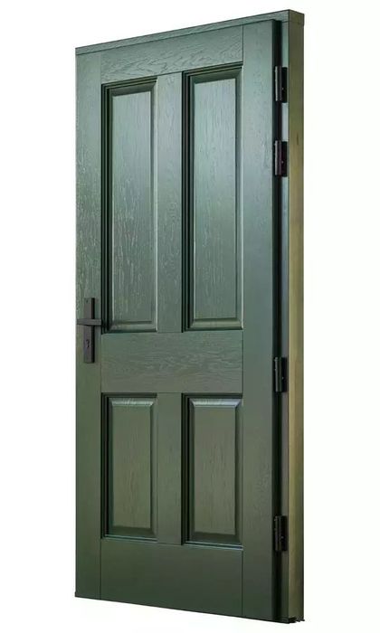 Drzwi zewnętrzne dębowe