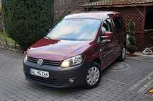 Volkswagen Caddy z niemiec po lifcie i opłatach niski przebieg BEZWYPADKOWY