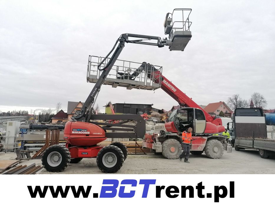 Wynajem podnośnik, zwyżka, ładowarka teleskopowa, dźwig, minikoparka