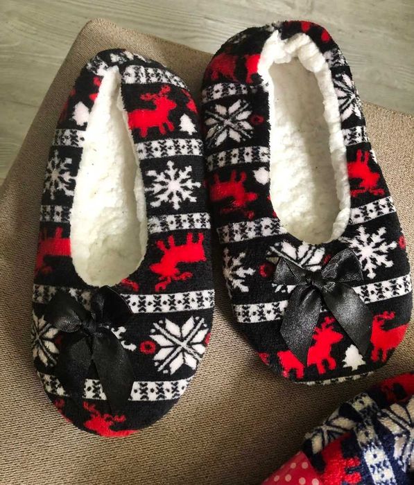 Ciepłe, puchate, po domu, 24 cm