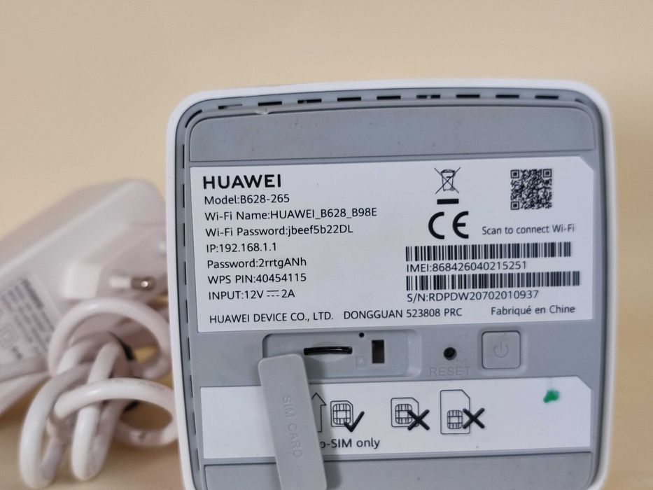 600mbps Huawei B628 4G+ Router SIM