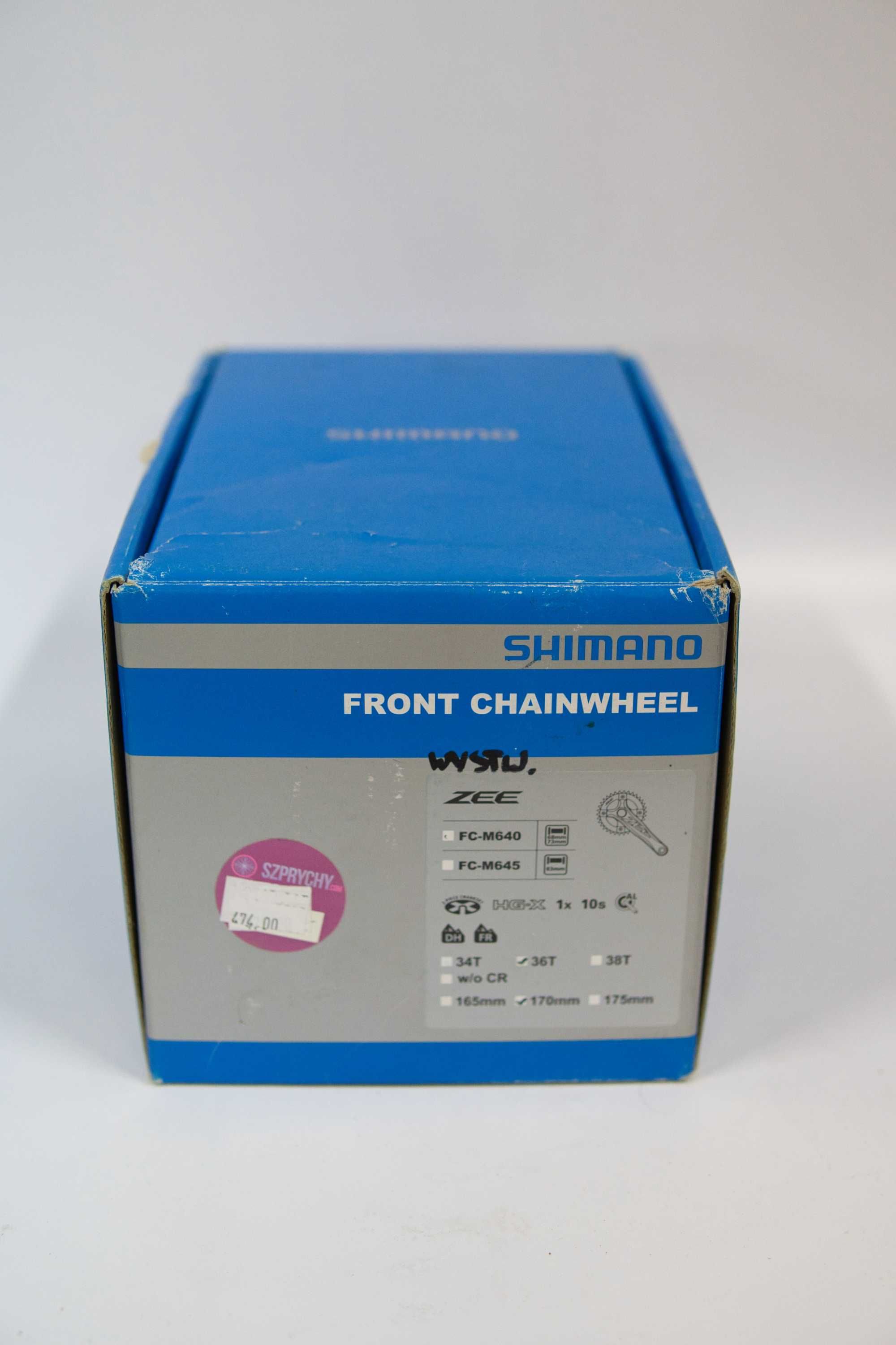 Nowa korba shimano ZEE M640 170mm z zębatką