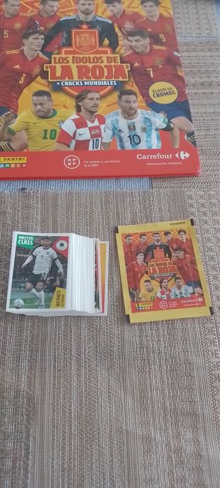Caderneta Idolos de la Roja