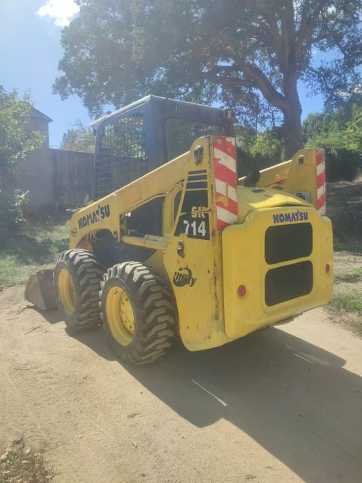 Mini_Pa Carregadora Komatsu SK 714_ Matrícula