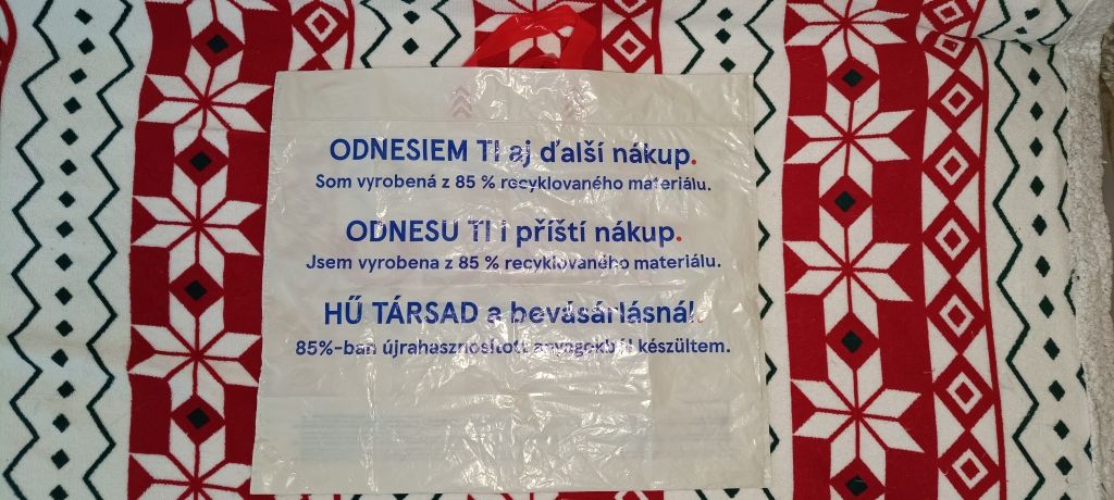 Oryginalna reklamówka TESCO