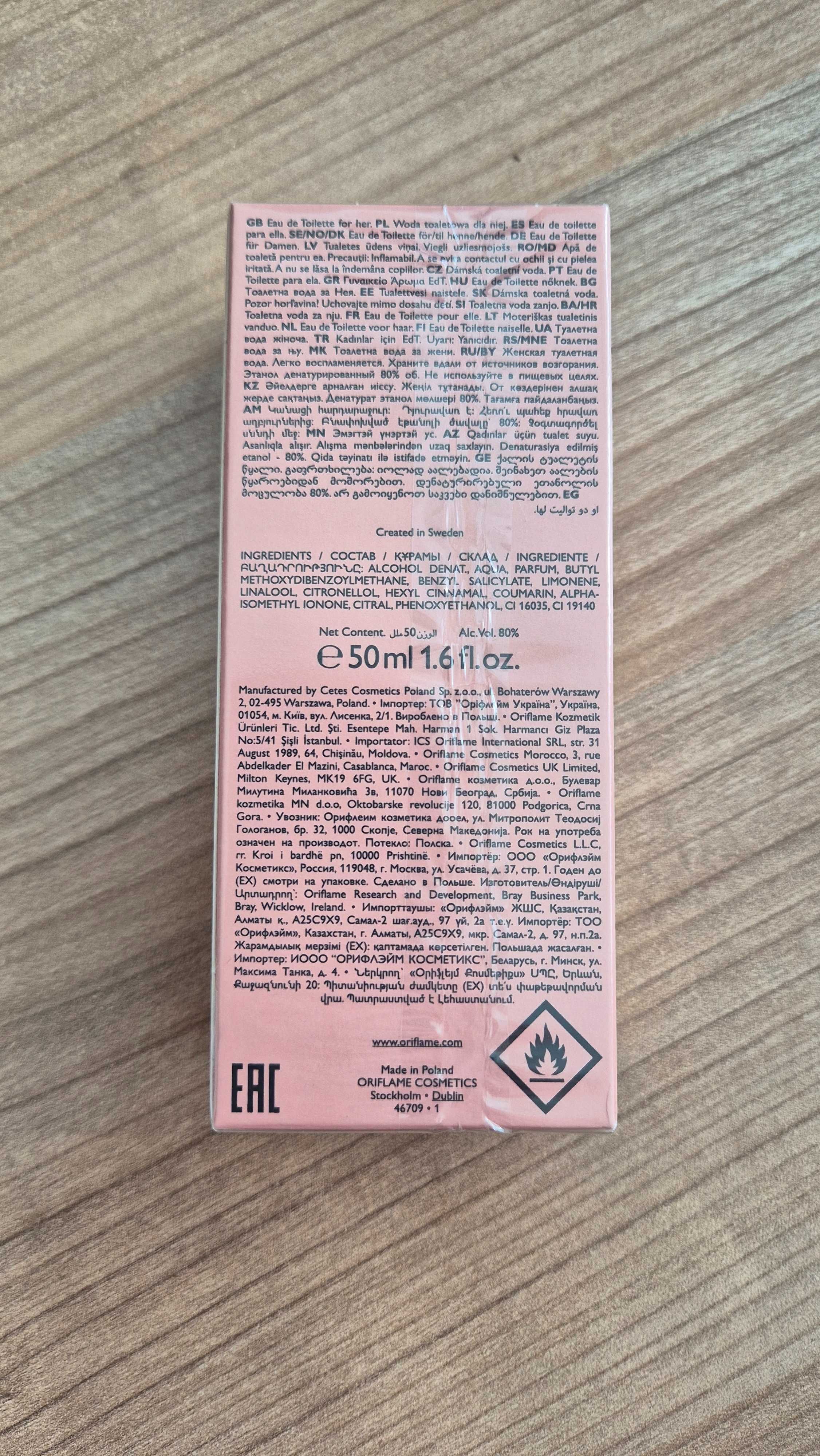 Nowe perfumy Eclat Festivite Oriflame