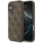 Etui Guess 4G Classic na iPhone 17 - brązowe