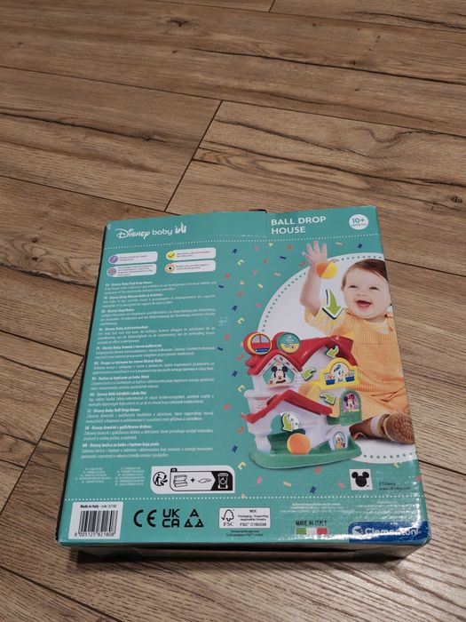 Disney baby domek z torem kulkowym Clementoni