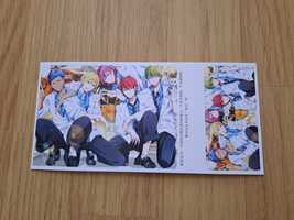 Pocztówka anime Kuroko no basket.
Zapraszam również do moich ogłoszeń