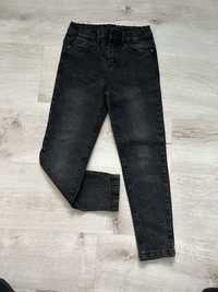 Spodnie dziewczece jeansowe 122