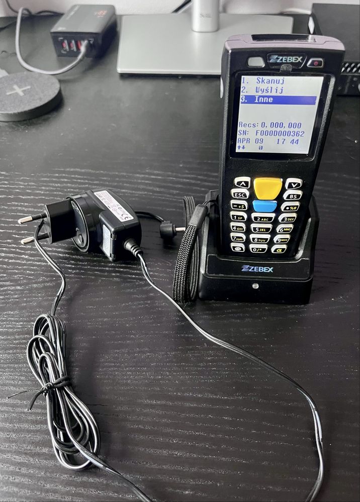 Zebex z9000 / Elzab kolektor danych, skaner, inwentaryzator !!!
