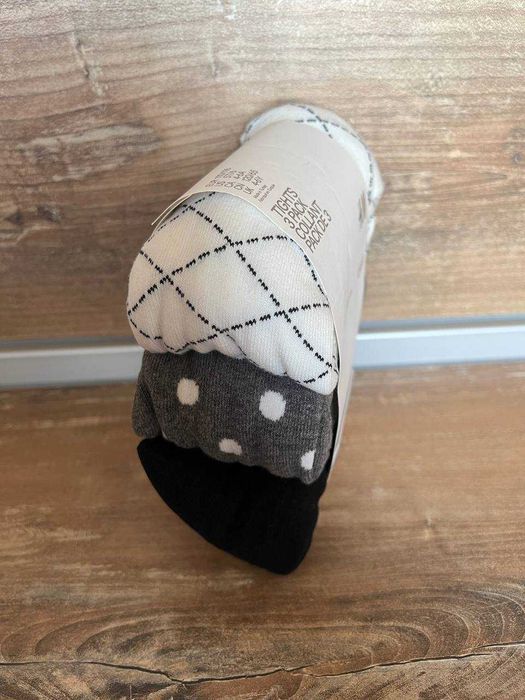 Дитячі колготки набір з 3-х пар HM розмір 4-6